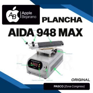 PLANCHA SEPARADORA DE GLASS AIDA 948 MAX CON BOMBA DE SUCCION *