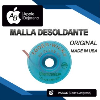 MALLA DESOLDANTE SODER WICK 1.5 MM CHEMTRONICS MADE IN USA